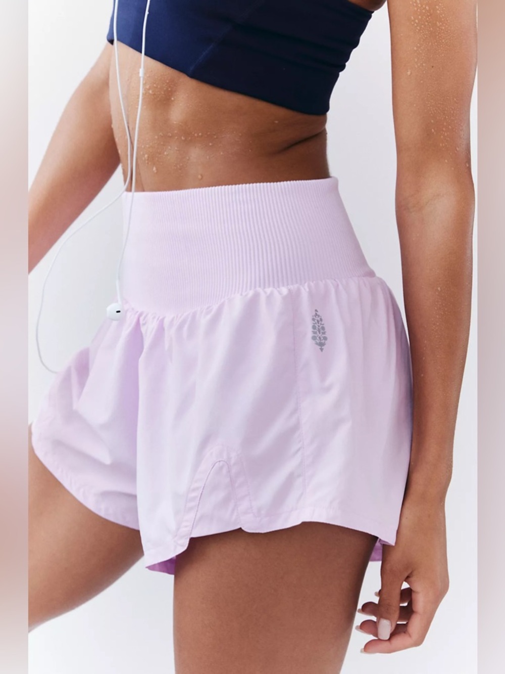 NWT Free People Carpe Diem Shorts In Powder Pink - Picture 4 of 4